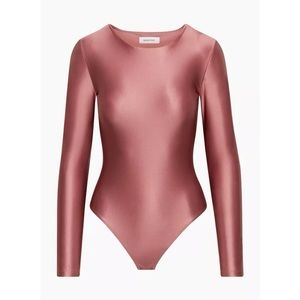 Babaton Satinette Crew Longsleeve Bodysuit